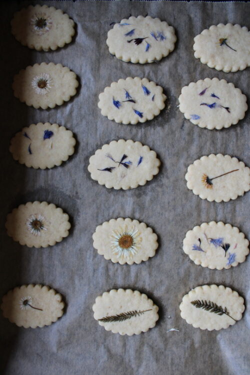 Shortbread mit Blüten • Theresa Knipschild